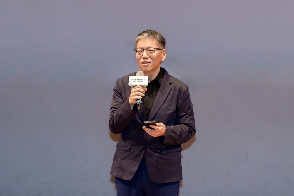 圖▲SONiCE 好友電創辦人 林松慶致詞。