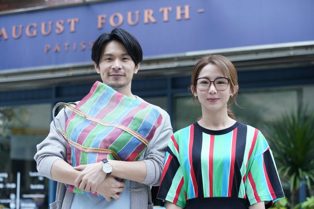 圖：《何百芮的地獄戀曲》正式預告歡樂出爐 (左起姚淳耀、郭書瑤)（彼此影業 提供）