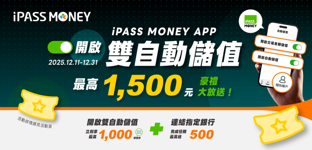 原來的LINE錢包在這裡!一卡通iPASS MONEY APP手機號碼即可輕鬆登入 推出限時高額回饋 最高享1,500元用戶大禮包 4 %E5%9C%964 %E4%B8%80%E5%8D%A1%E9%80%9A%E4%BB%8A%E5%AE%A3%E5%B8%83 iPASS MONEY APP%E4%B8%8B%E8%BC%89%E6%95%B8%E5%B7%B2%E6%AD%A3%E5%BC%8F%E7%AA%81%E7%A0%B4 330 %E8%90%AC%E7%9A%84%E9%87%8C%E7%A8%8B%E7%A2%91%EF%BC%8112 %E6%9C%88 31 %E6%97%A5%E5%89%8D%EF%BC%8C%E9%96%8B%E5%95%9F%E3%80%8C%E8%87%AA