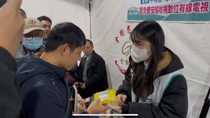 《圖說》活動現場贈送實用好禮。〈主辦單位提供〉