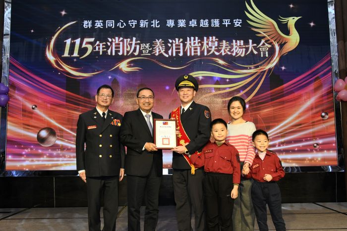 《圖說》特搜大隊大埔分隊分隊長陳豐仁。〈消防局提供〉