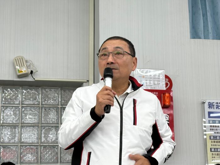 《圖說》侯友宜市長細數新莊地區近幾年的蛻變及未來願。〈民政局提供〉