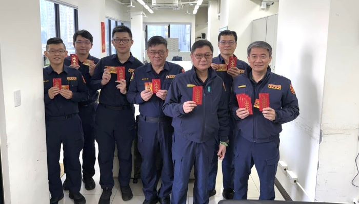 《圖說》新北市政府警察局新店分局分局長謝龍富陞任新北市政府警察局警政監。〈資料照片〉