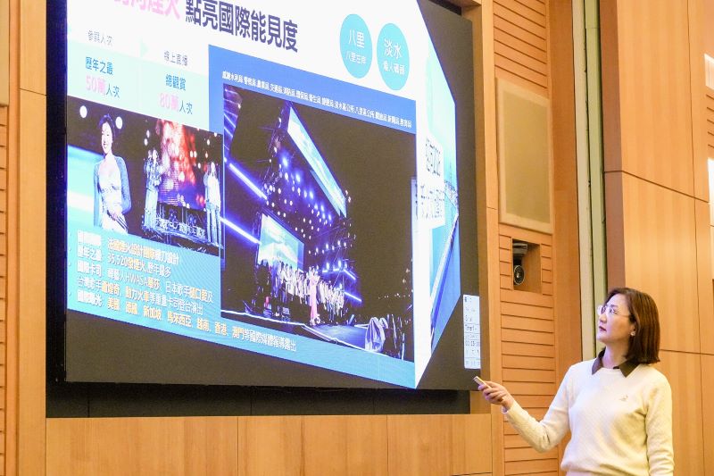 《圖說》文化局長張䕒育今日於市政會議,以「藝動新北、文化同行」為主題,報告108年至114年間文化政策推動成果。〈文化局提供〉