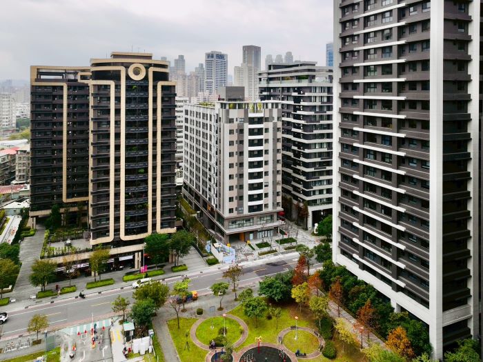 《圖說》新北市板橋江翠段青年社會住宅即將完工。〈城鄉局提供〉