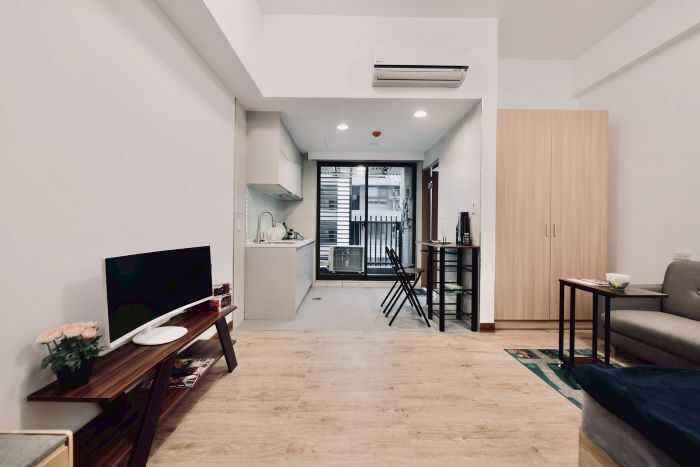 《圖說》一房型實品屋示意圖。〈城鄉局提供〉