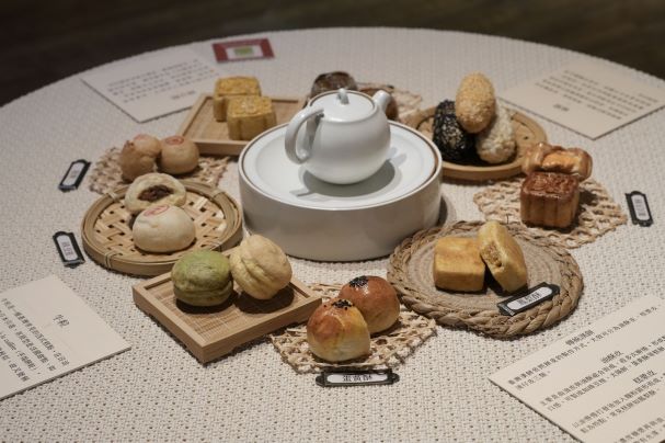 《圖說》「烹茶煨鴨腳」茶食文化特展深入介紹臺灣等東亞地區的特色茶食。〈文化局提供〉