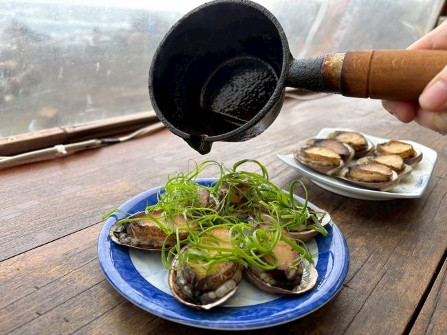 《圖說》貢寮鮑料理鮮甜美味。〈漁業處提供〉