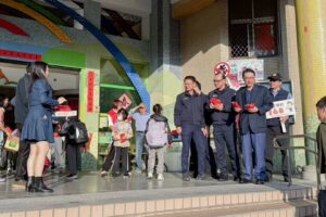 年後開學首日 南港警守護學童安心上學 18 二 84