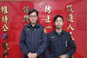 新春祈福不掃興 關渡宮香客車輛拋錨 北投警及時出手相助 3 MEITU 20260303 100404039