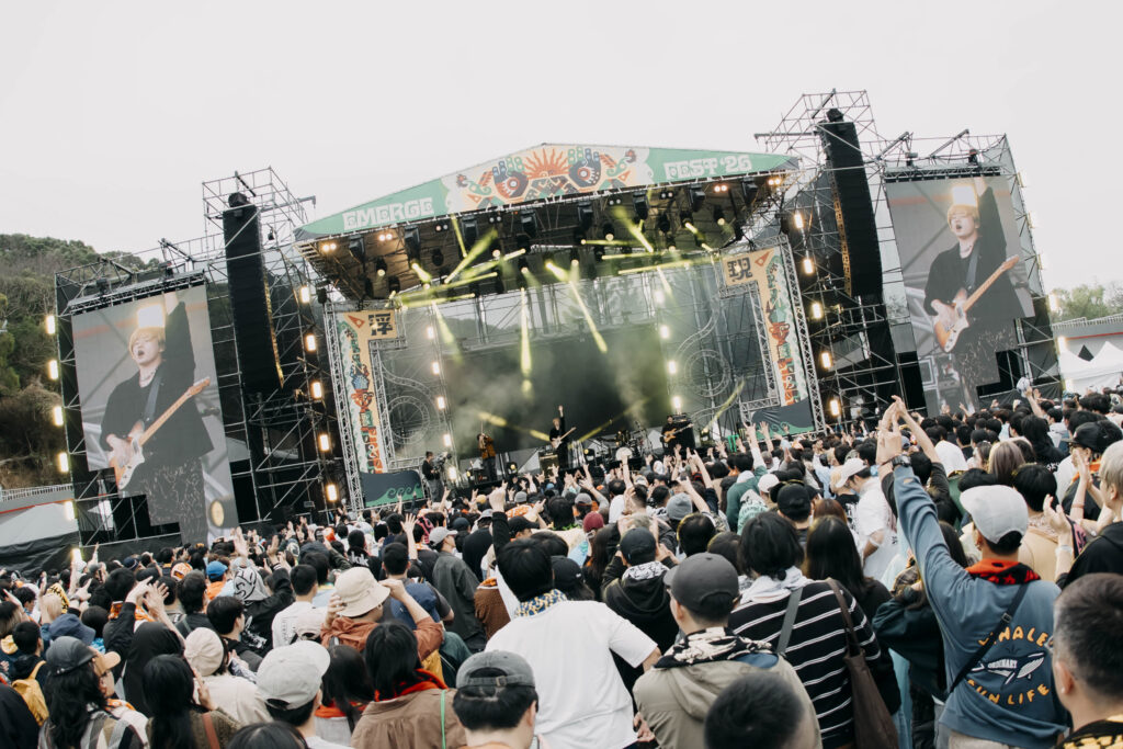 清水小鎮化身跨國音樂地標 「浮現祭」創6萬人次樂迷朝聖 2 浮現祭人潮 浮現祭提供