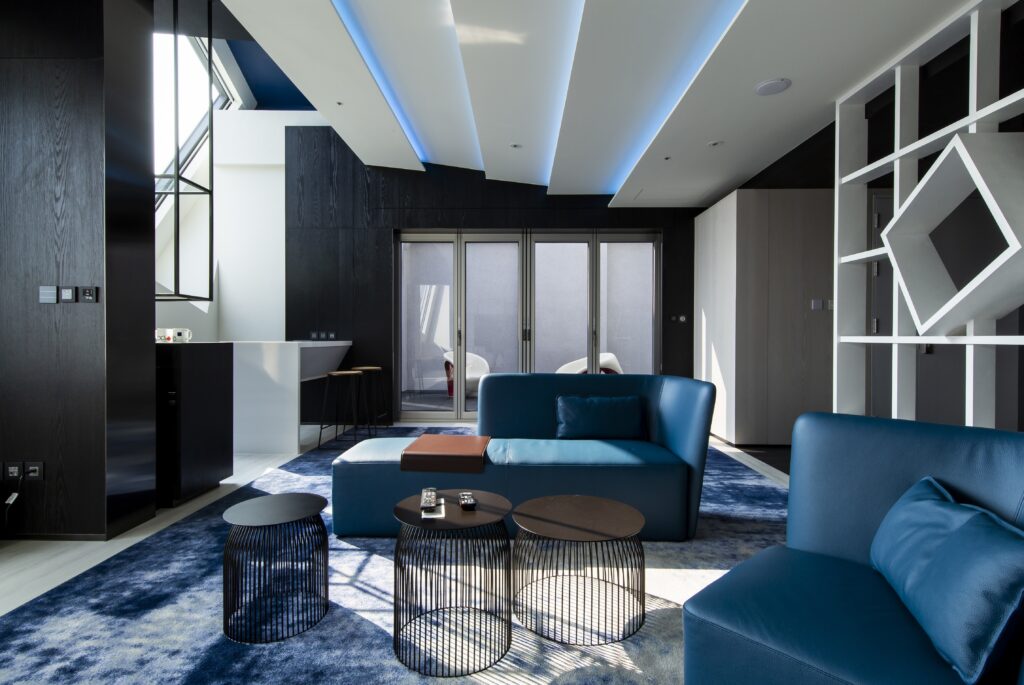 台中大毅老爺行旅頂級「行旅套房」坐擁36坪寬廣視野，客臥分離設計打造專屬包場應援夜 ©台中大毅老爺行旅