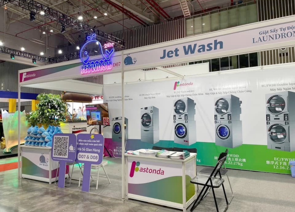 02捷淨以自助洗衣加盟模式打造智慧洗衣帝國