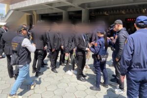 幫派參加告別式 北市警方強勢執法攔檢盤查防制暴力衝突 8 MEITU 20260314 111830869