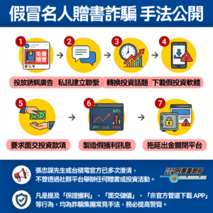 張忠謀贈書當誘餌 退休族誤入 假養老院投資 陷阱 慘賠1,200萬 3 %E5%AE%A3%E5%B0%8E%E5%9C%961