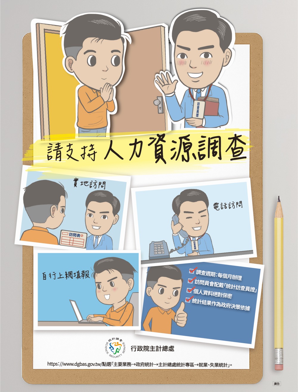 03 行政院主計總處人力資源調查