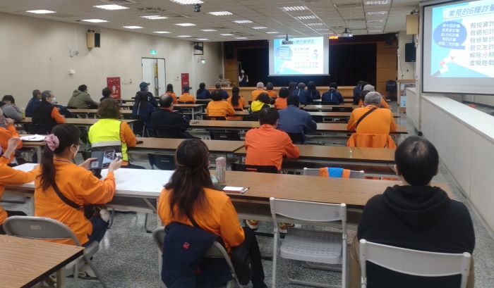 《圖說》三重分局訓練課程兼顧當前治安重點與實務需求。〈三重分局提供〉