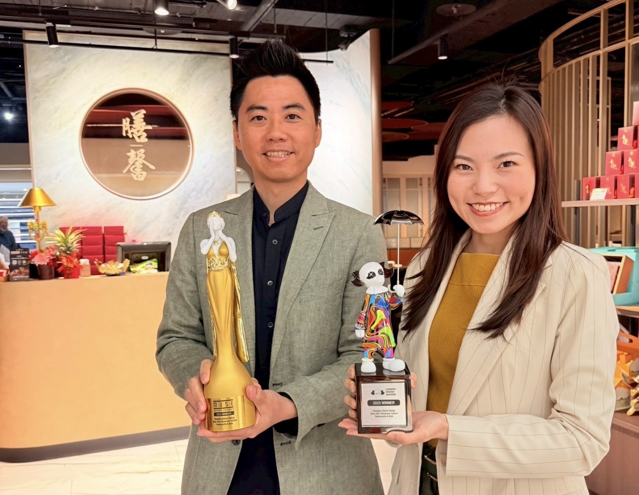 台灣餐飲品牌設計力獲肯定　 米其林推薦台菜膳馨奪兩大國際設計獎項