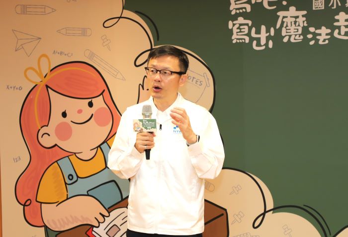 《圖說》教育局長張明文表示，閱讀與寫作是孩子學習歷程中最重要的基礎能力。〈教育局提供〉