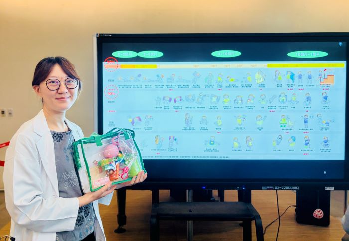 《圖說》陳韻茹醫師提醒對孩子發展有任何疑慮，應及早尋求專業協助。〈土城醫院提供〉