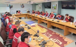 《圖說》水利局長宋德仁今日主持召開防汛整備會議。〈水利局提供〉