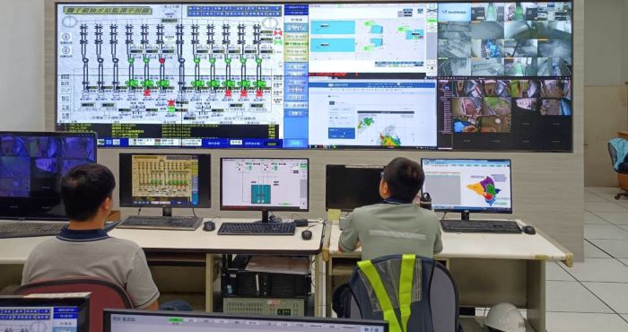 《圖說》新北已完成35處污水上游管網液位計，監看水位變化，一旦水位上升即啟動「提前紓流」機制。〈水利局提供〉