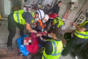 外籍移工持刀滋擾闖民宅 新城警迅速壓制送辦 23 MEITU 20260405 151405932