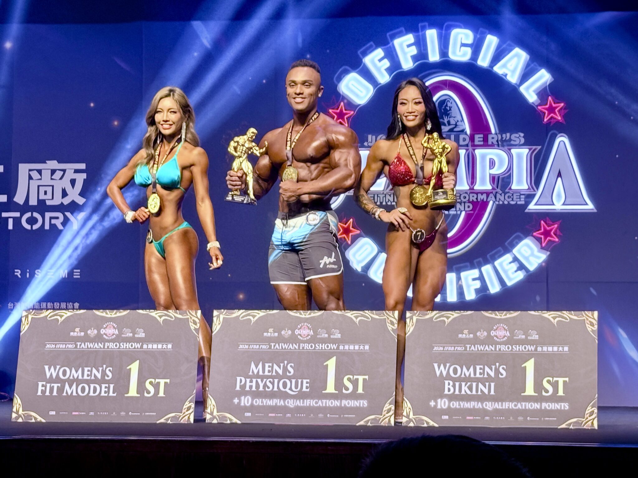 2026 NPC WORLDWIDE區域賽／自然區域賽暨IFBB PRO台灣職業大賽 高雄大東盛大登場！ 三天賽事點燃台灣健美熱潮