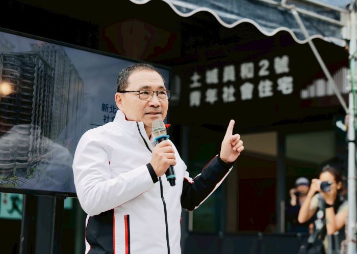 《圖說》市長侯友宜表示,土城員和2號社會住宅鄰近捷運海山站,交通便利、生活機能完善。〈城鄉局提供〉