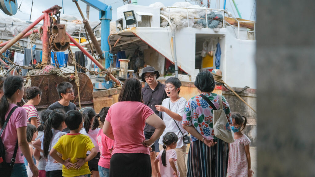 圖1 星濱山工作坊走讀 星賓山共創工作室提供