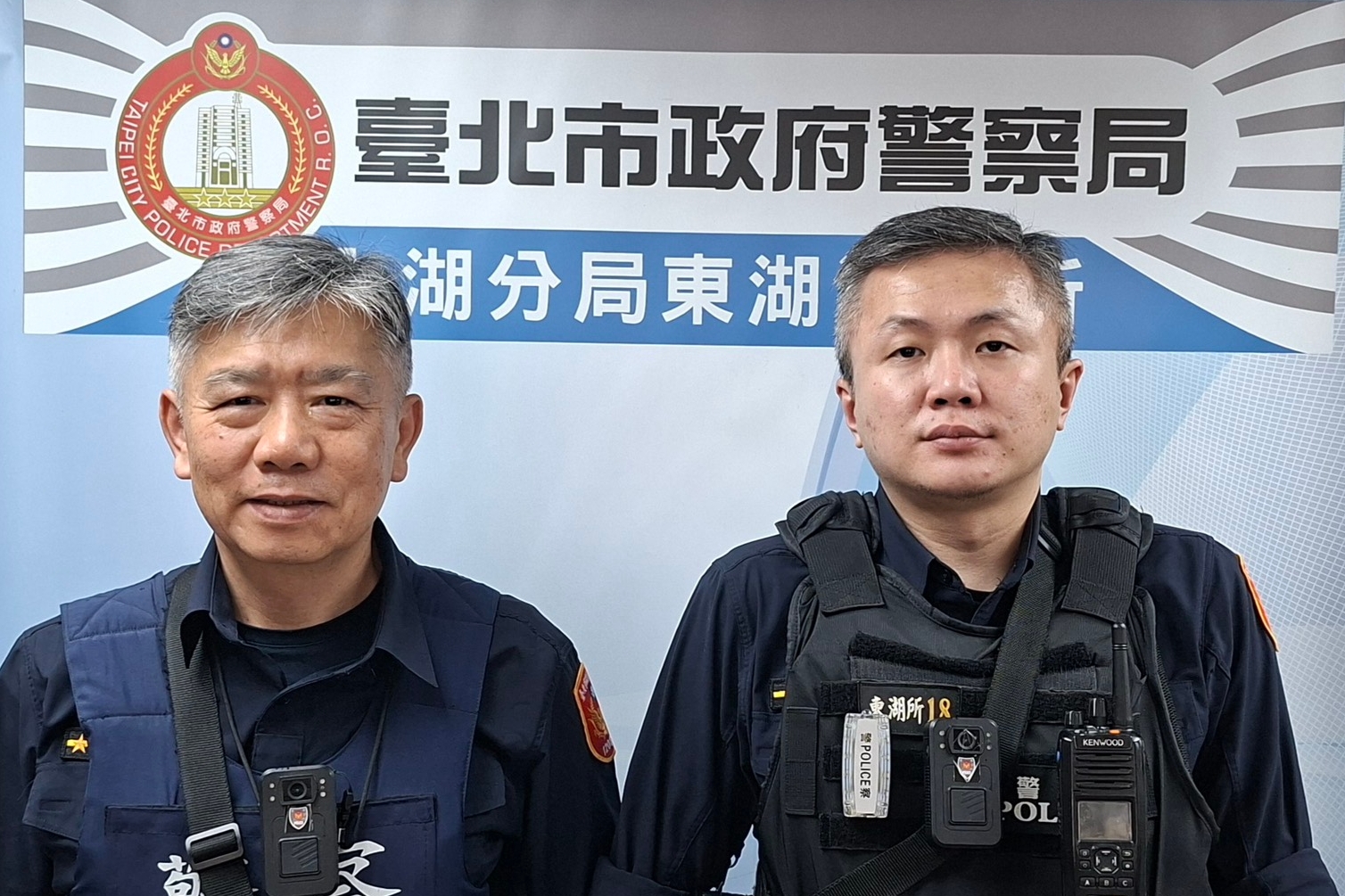 迷路不孤單  內湖暖警陪婦人平安回家