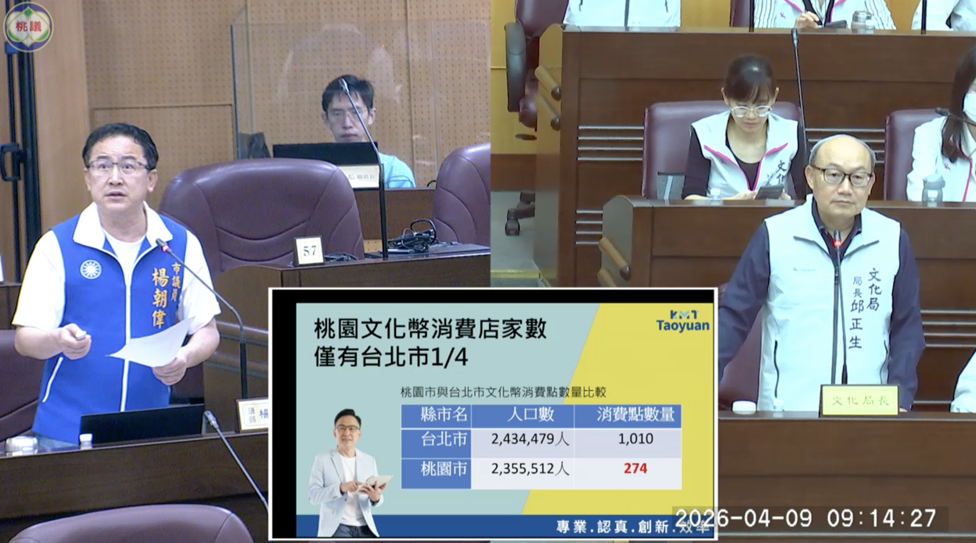 楊朝偉為八德爭取文化資源 促增加桃園文化幣消費據點