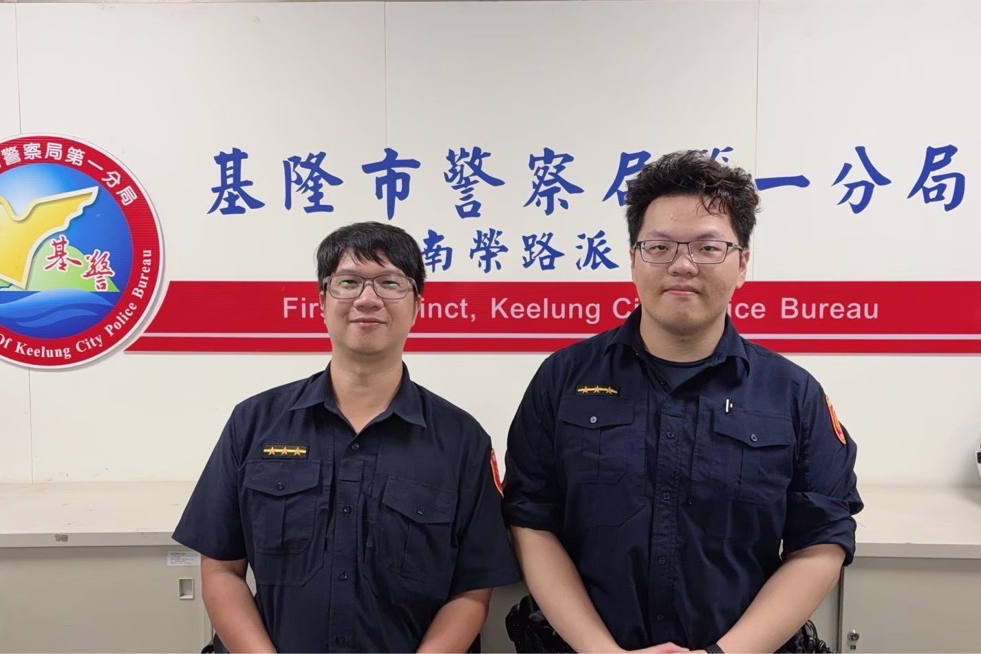 老婦跌倒受困屋內  基警迅速到場協助