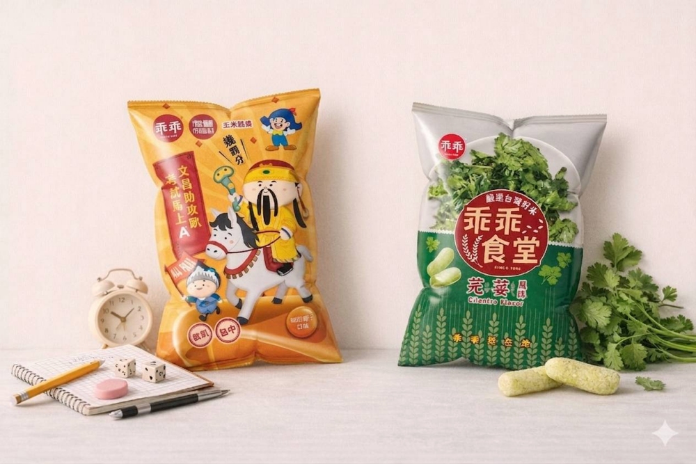 01乖乖推超台香菜口味 再推文昌乖乖搶攻考季商機