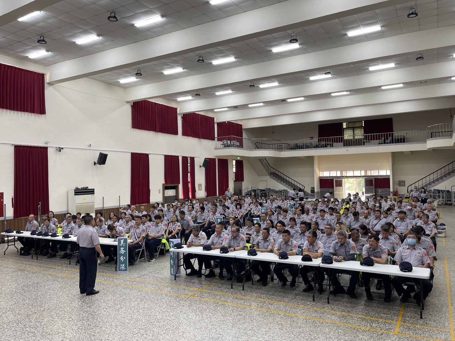 花警辦理義警常訓  強化協勤能量守護地方治安