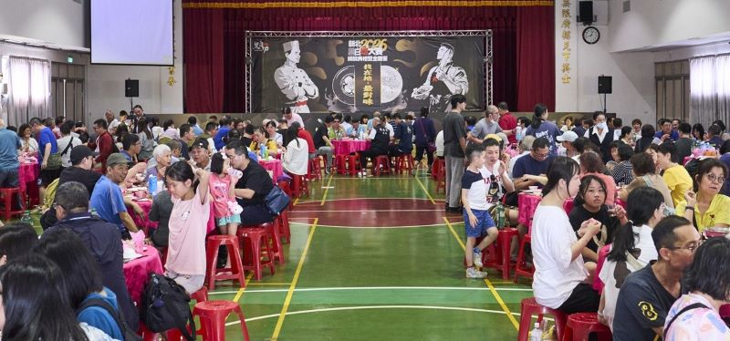 《圖說》今日現場有全豬宴辦桌活動,從經典黑白切,到創意豬肉料理,一次匯集新北最強豬肉美食。〈市場處提供〉