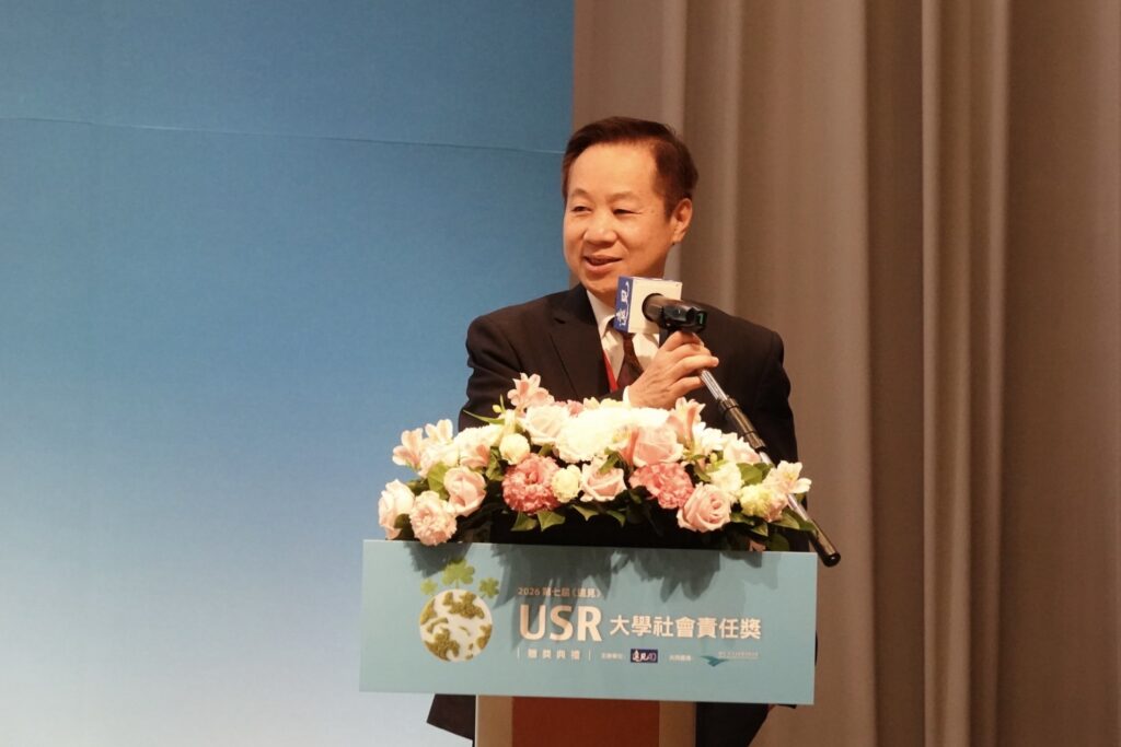 圖說三，張國恩校長表示，身為基督教大學，東海將「與社會共好」的初心轉化為系統化