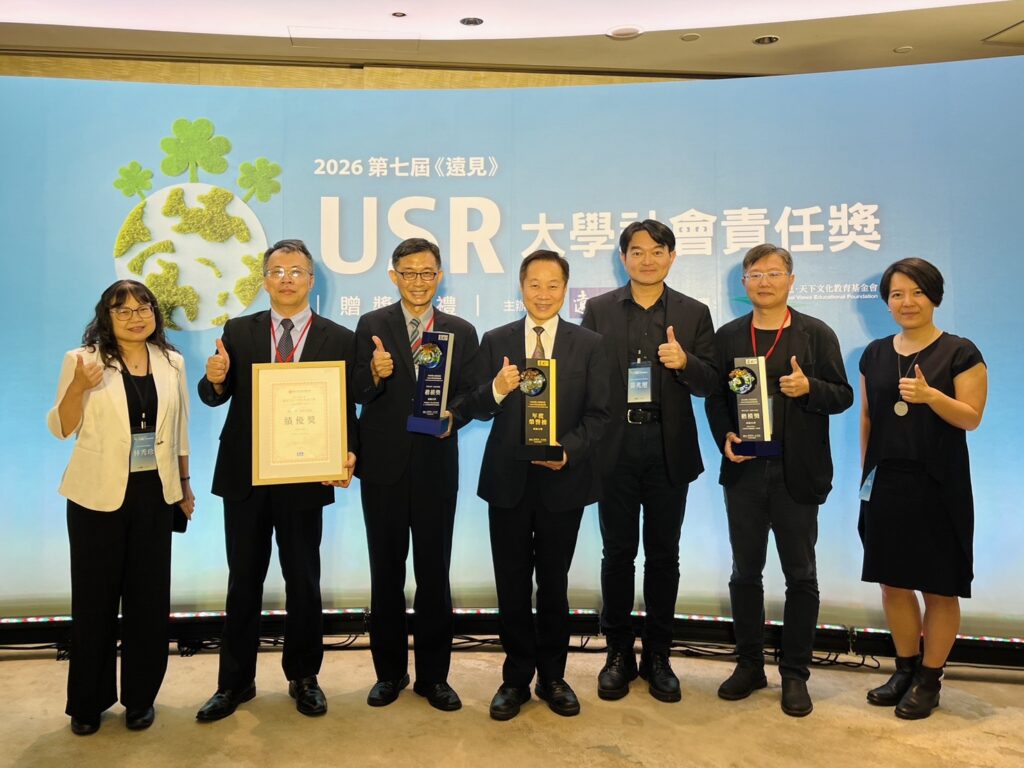 圖說二，東海不僅成為全台首間、也是目前唯一獲此殊榮的大學，更同步橫掃「生態共好