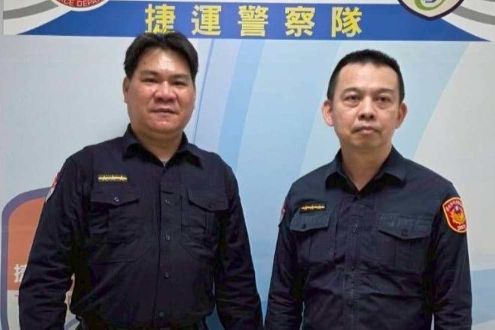 誤搭反方向列車  驚覺9旬老母消失在月台  捷警鎖定動線迅速尋獲  助母女團圓