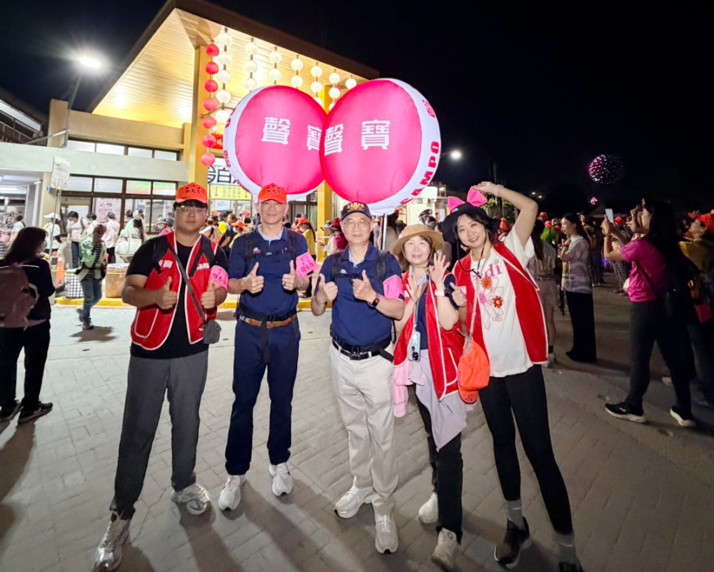 03聲寶勇腳隊隨白沙屯媽祖進香130公里