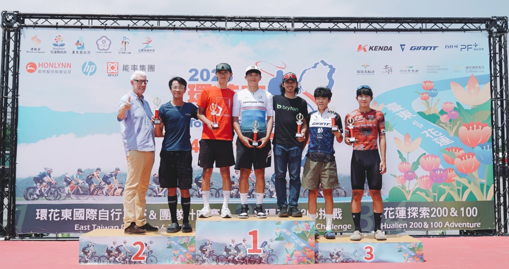 01台東 花蓮 單日公路賽總排名 TOP 6 冠軍許仕儒