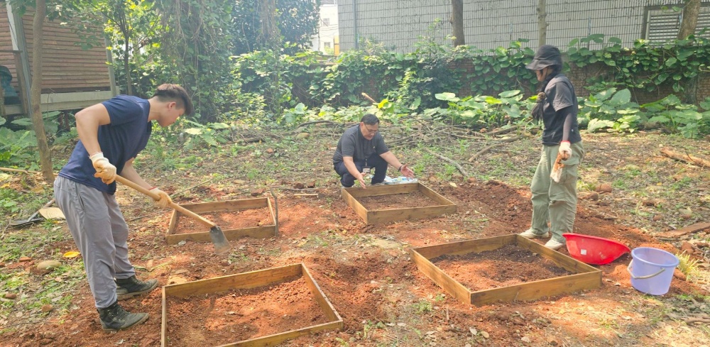 02中原大學信實教學基地食農教育實作，展現文化與土地共學精神