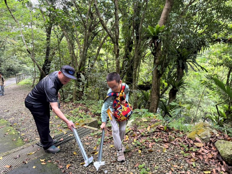 《圖說》北西區處長徐進福表示，健行淨山活動除了傳達環境保護的重要性，也能增進員工的凝聚力與向心。〈北西區處提供〉