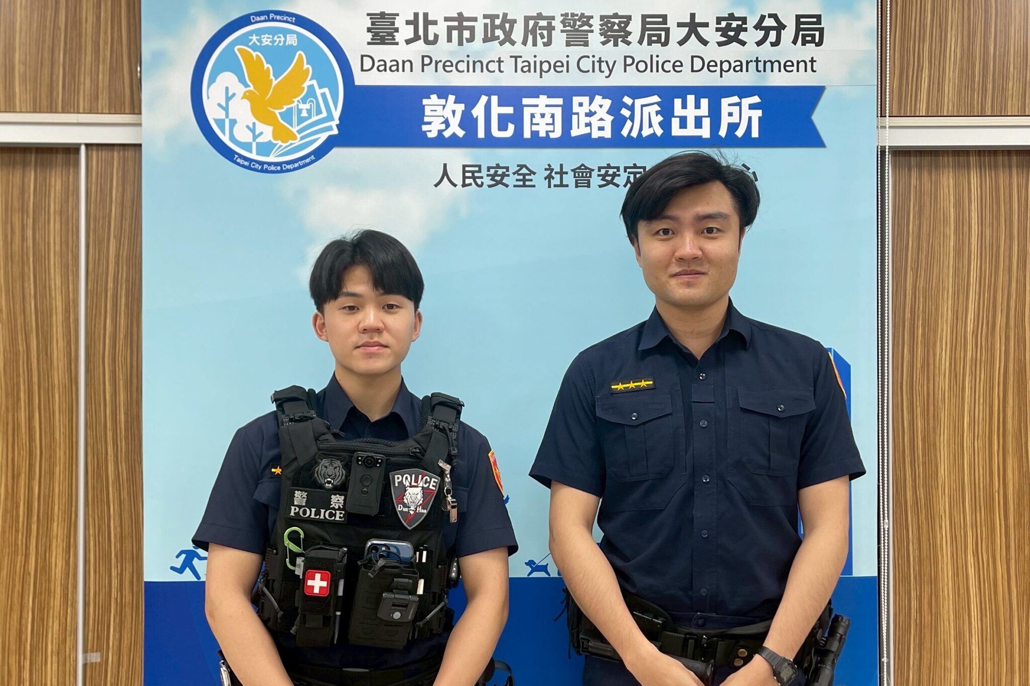 提領135萬元理由反覆神情緊張大安警即時勸阻守住鉅款