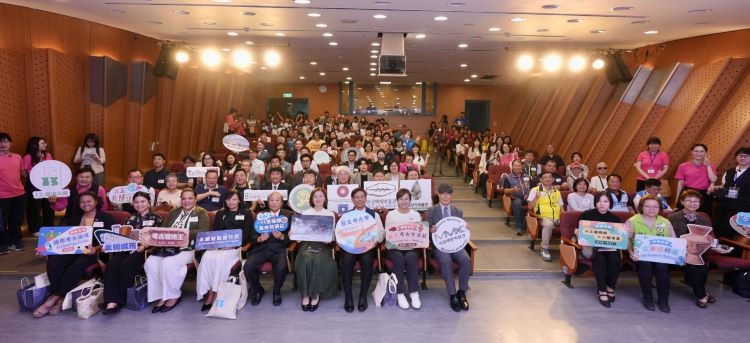 《圖說》2026新北考古季開幕活動邀請來自日、韓博物館代表與國內外貴賓共同揭幕。〈十三行提供〉