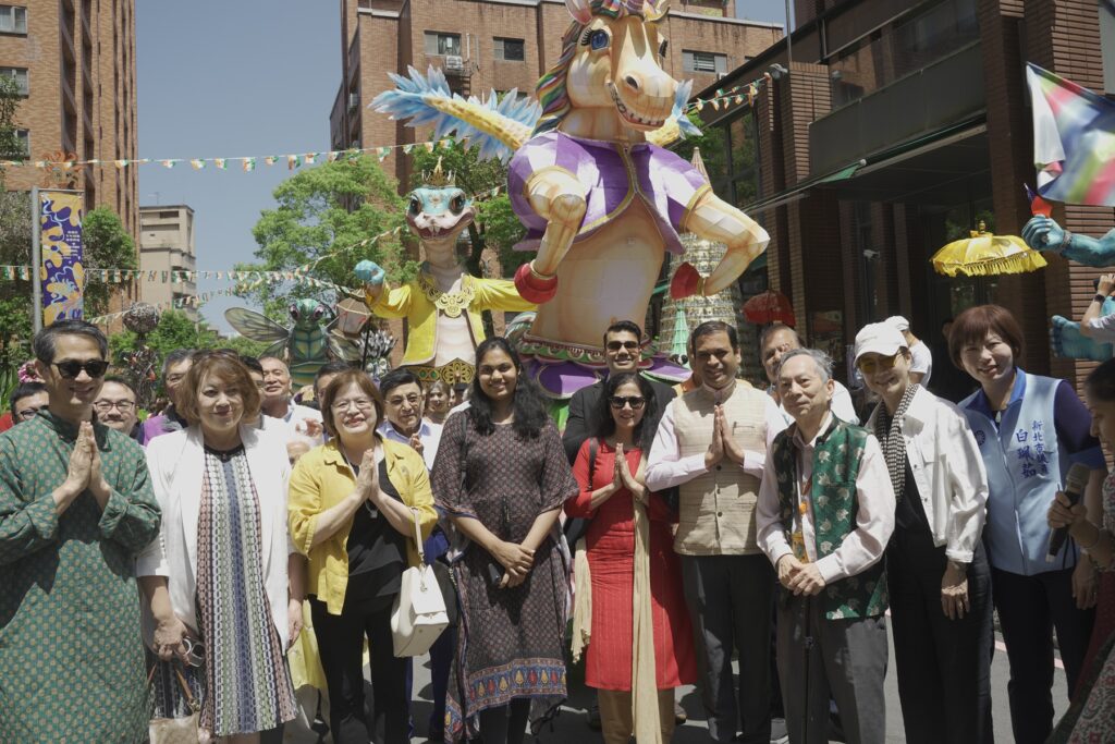 「2026印度文化節—印度電影」今（26）日於汐止夢想社區熱鬧展開。