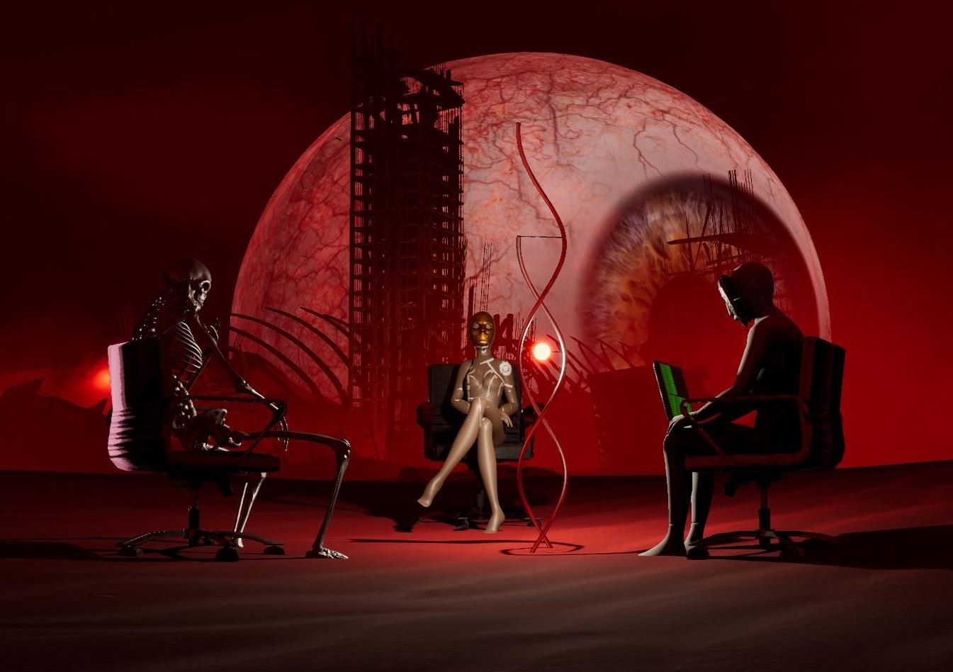 西班牙「L.E.V.數位藝術節」20週年 Remixing Taiwan專題 《遞嬗》及《無明Ignorance Online: ev0》世界首演