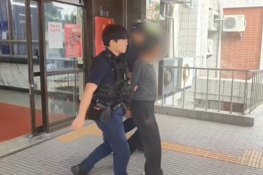 男子多次行竊機車  花警依法逮捕送辦