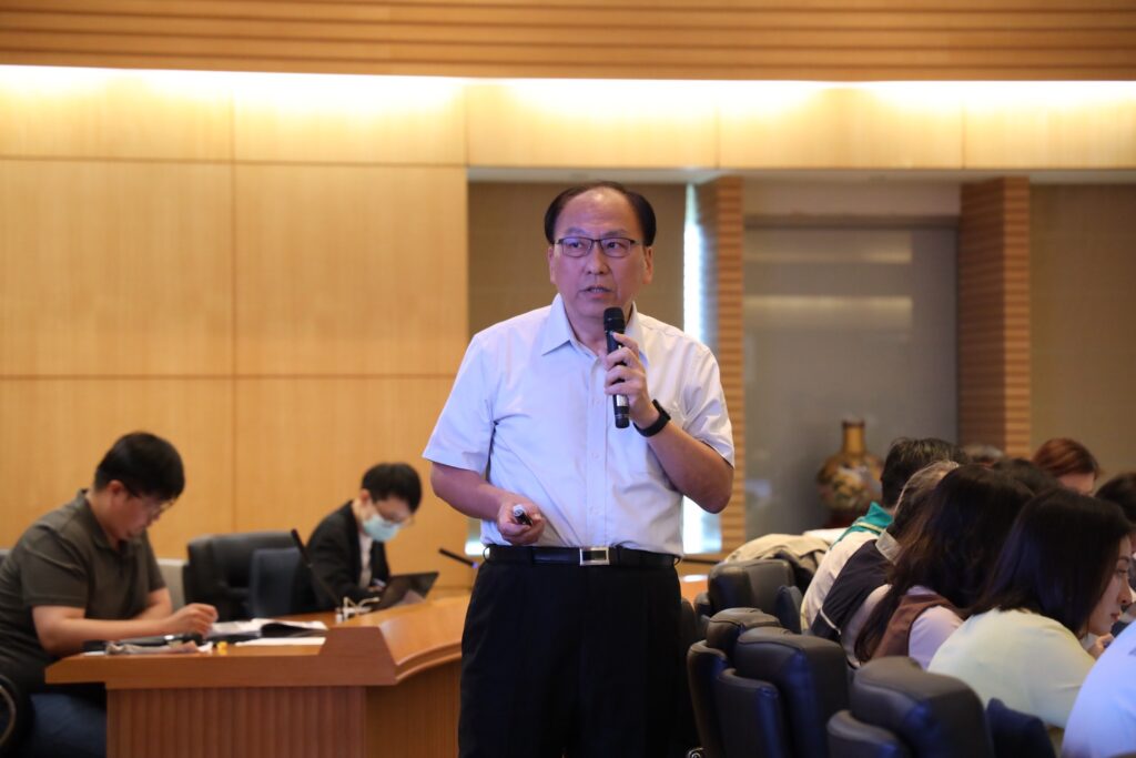 李政安局長說明捷運推動成果