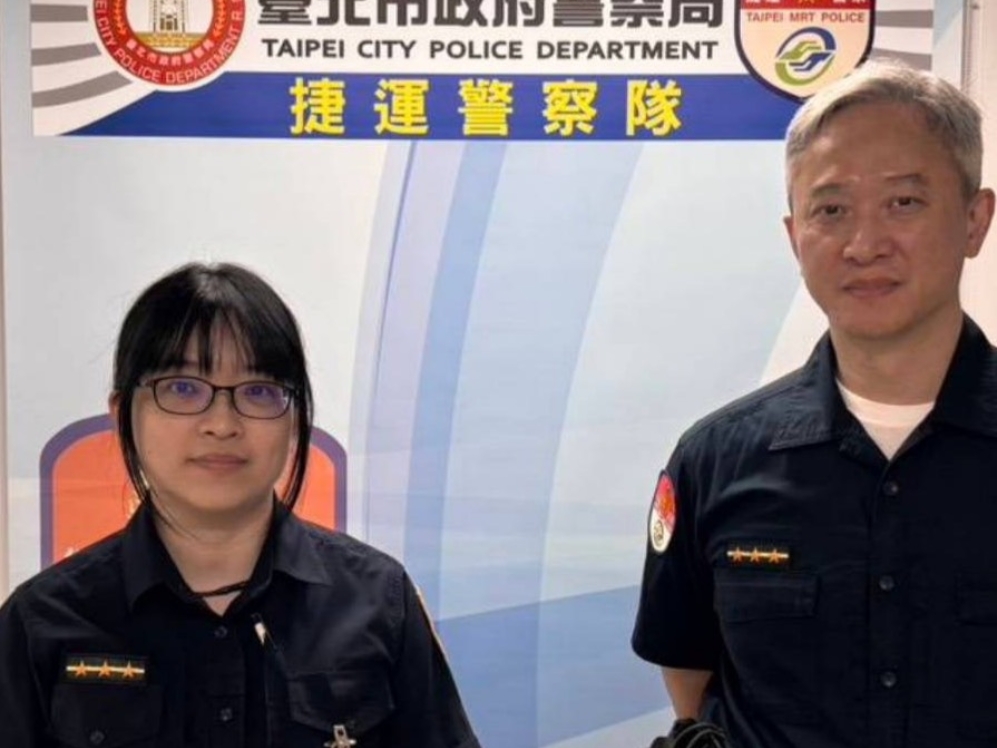 日籍母女自由行來臺首日即走散  捷警憑飯店入住單  幫助母女異鄉重逢